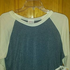 New Lularoe Randy Large baseball tee soft